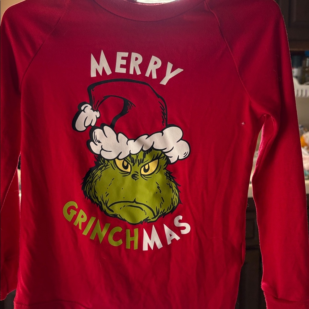 Grinch Christmas Shirt For Kids